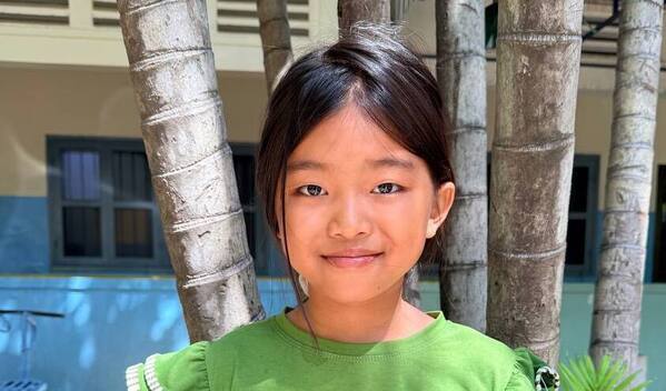 Photo of Aliza post-operation