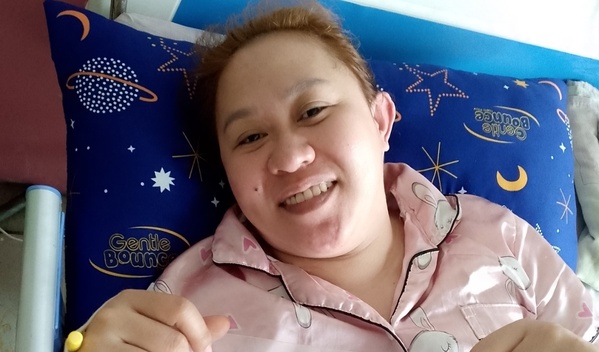 Photo of Janaika post-operation