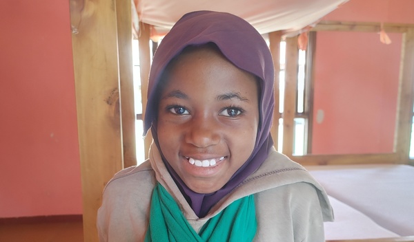 Photo of Shadia post-operation