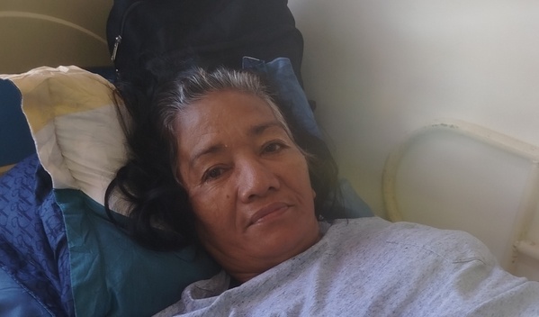 Photo of Isidra post-operation