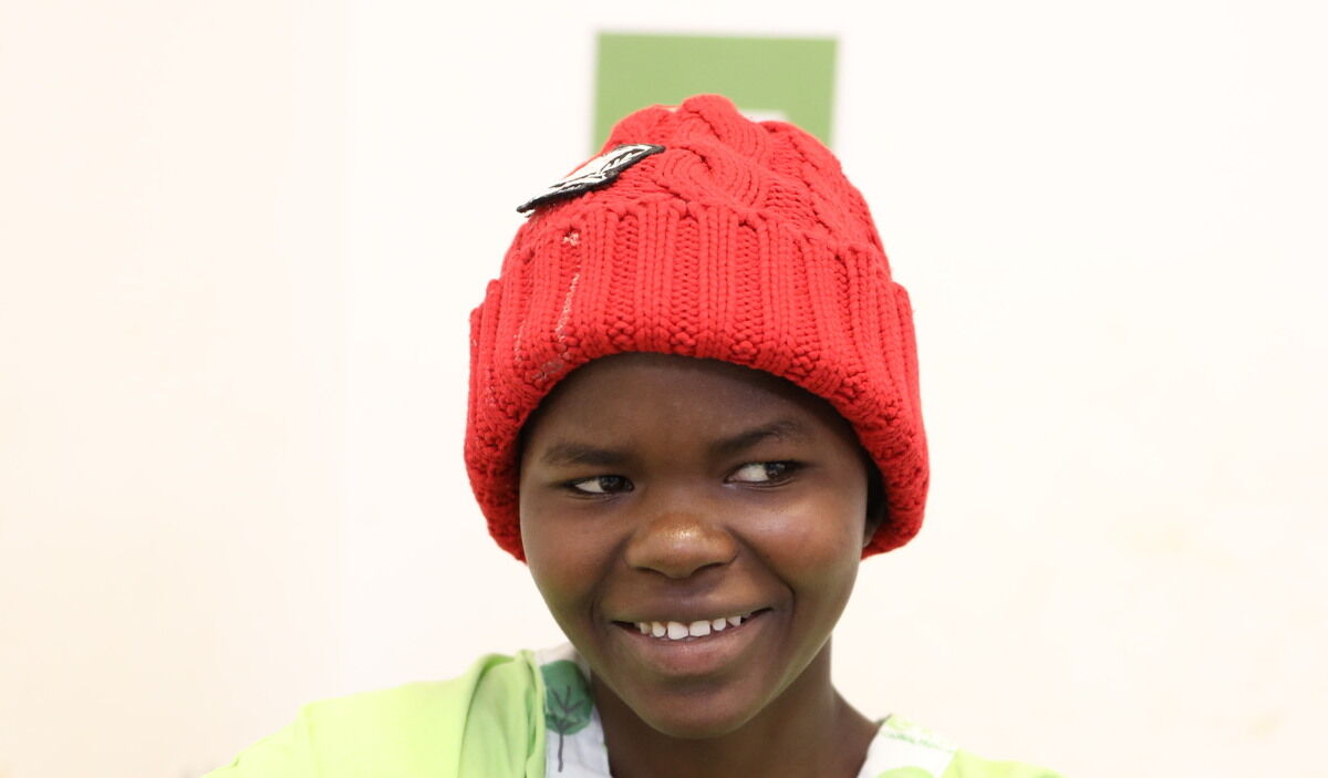 Photo of Fatuma post-operation