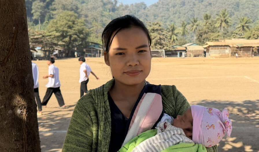 Photo of Eh Mu post-operation