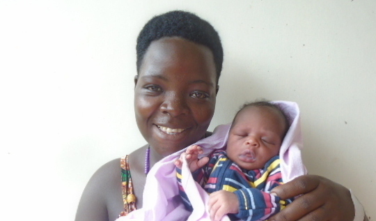Photo of Beatrice post-operation