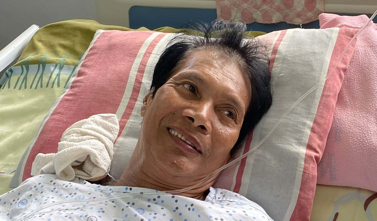 Photo of Patrocenio post-operation