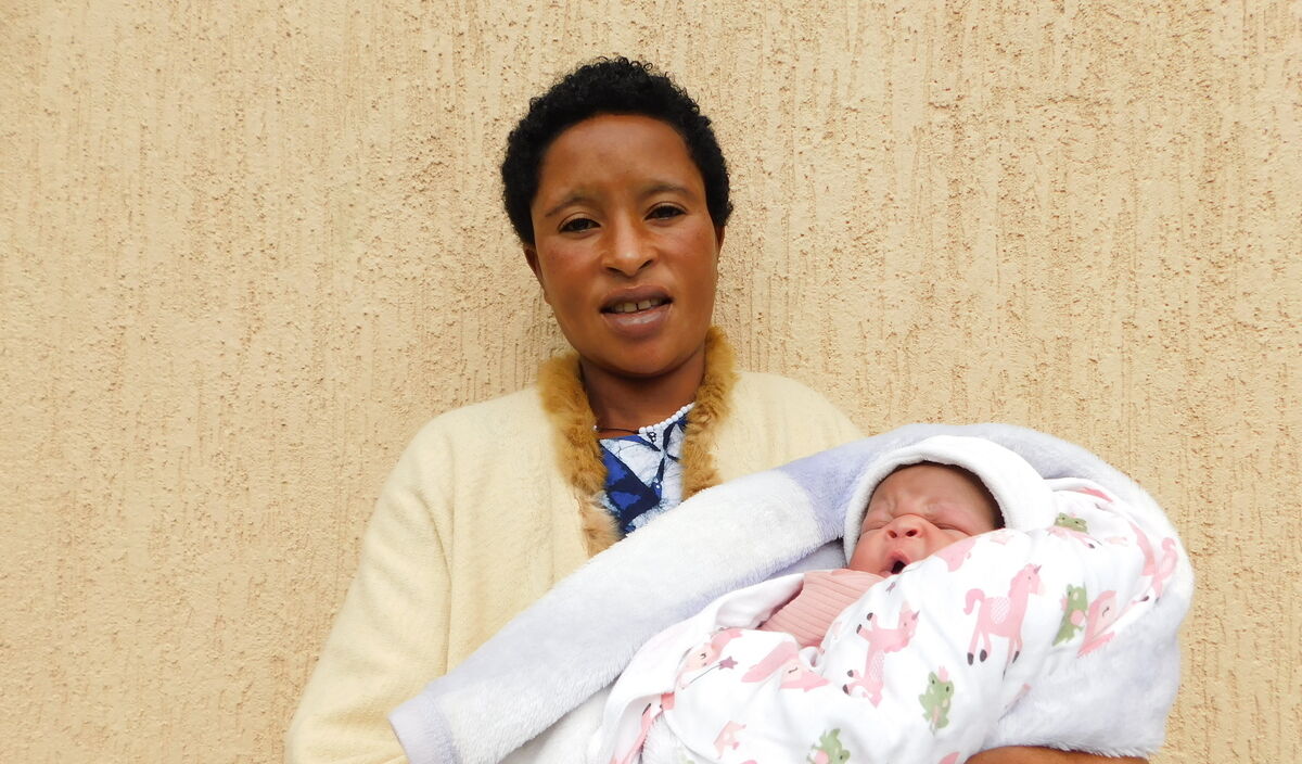 Photo of Doreen post-operation