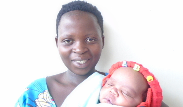 Photo of Catherine post-operation
