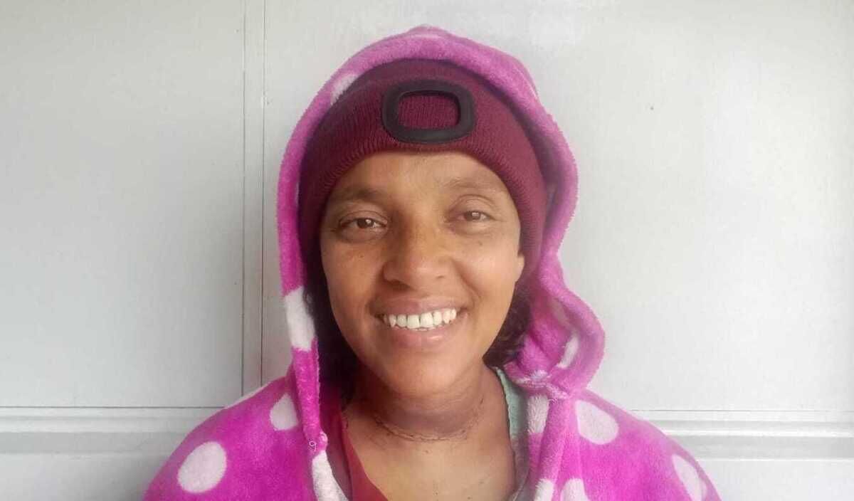 Photo of Martha post-operation