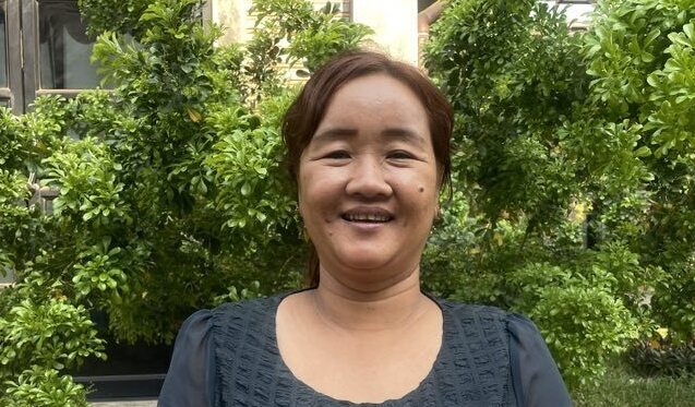 Photo of Htay post-operation