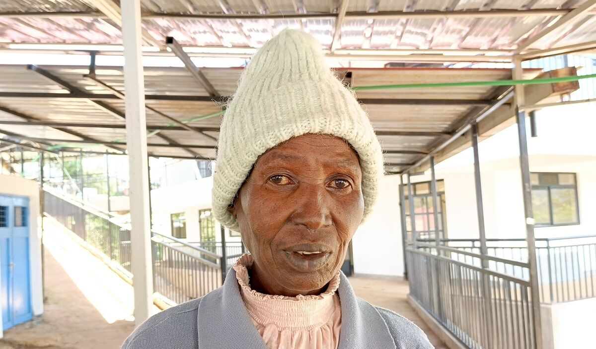 Photo of Grace post-operation