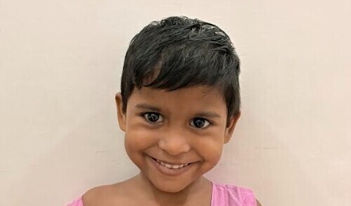 Photo of Kumari Shivani post-operation