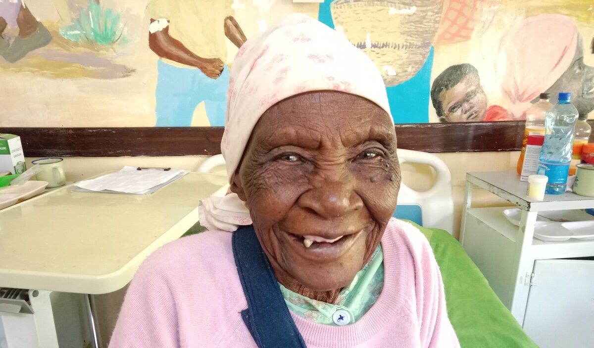 Photo of Serah post-operation