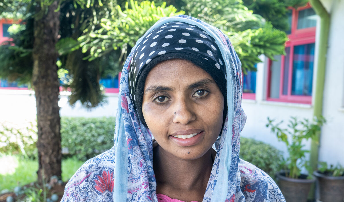 Photo of Meseret post-operation