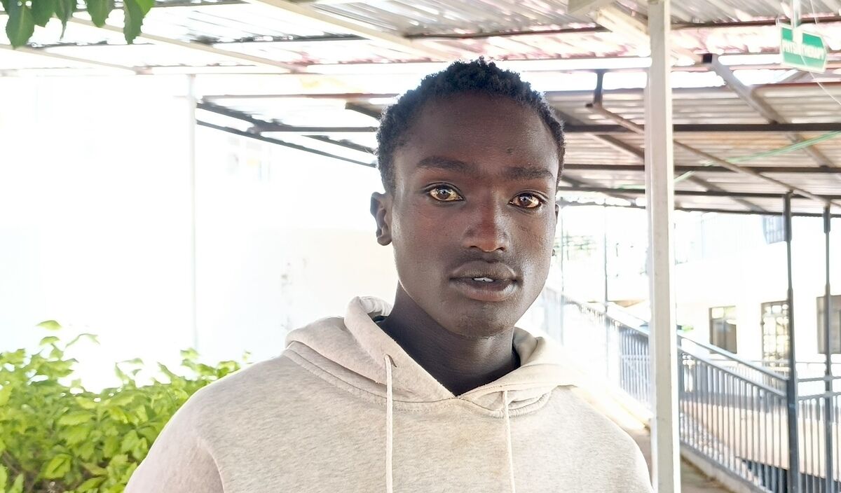Photo of Nehemiah post-operation