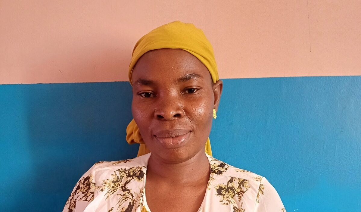 Photo of Mariam post-operation