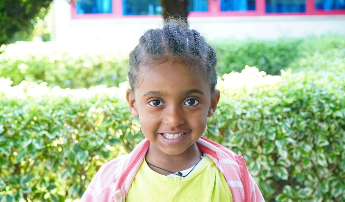 Photo of Yohana post-operation