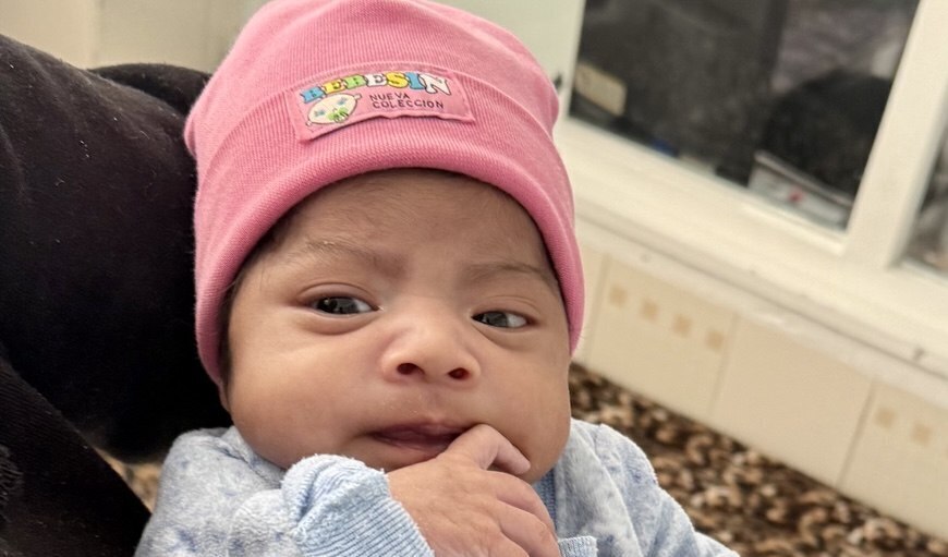 Photo of Eimy post-operation