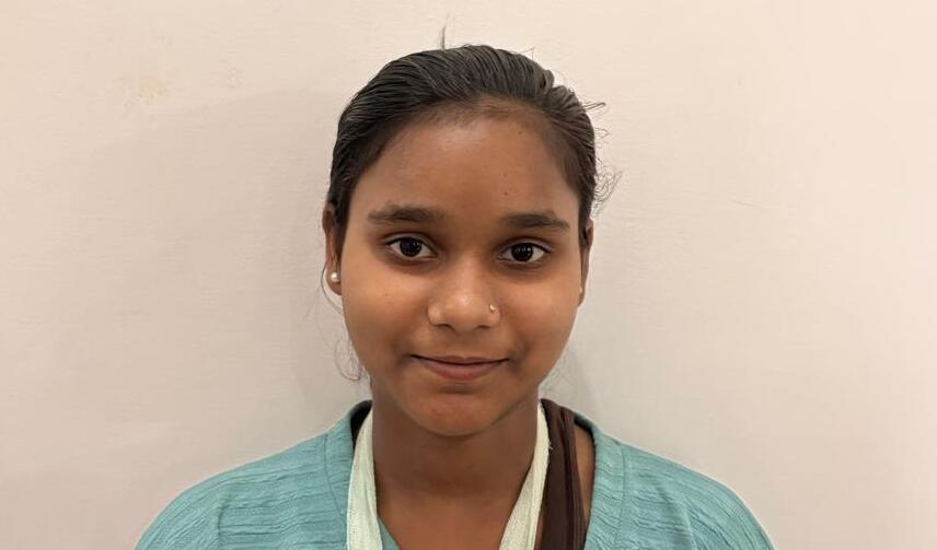 Photo of Sabita post-operation