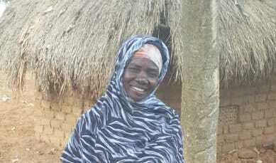 Photo of Fayima post-operation