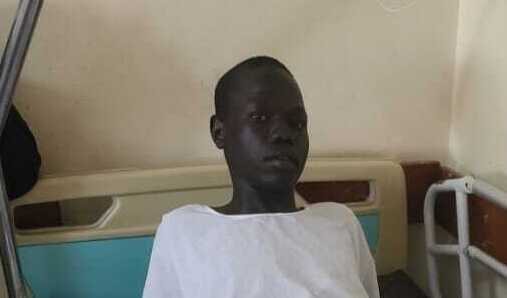 Photo of Odungo post-operation