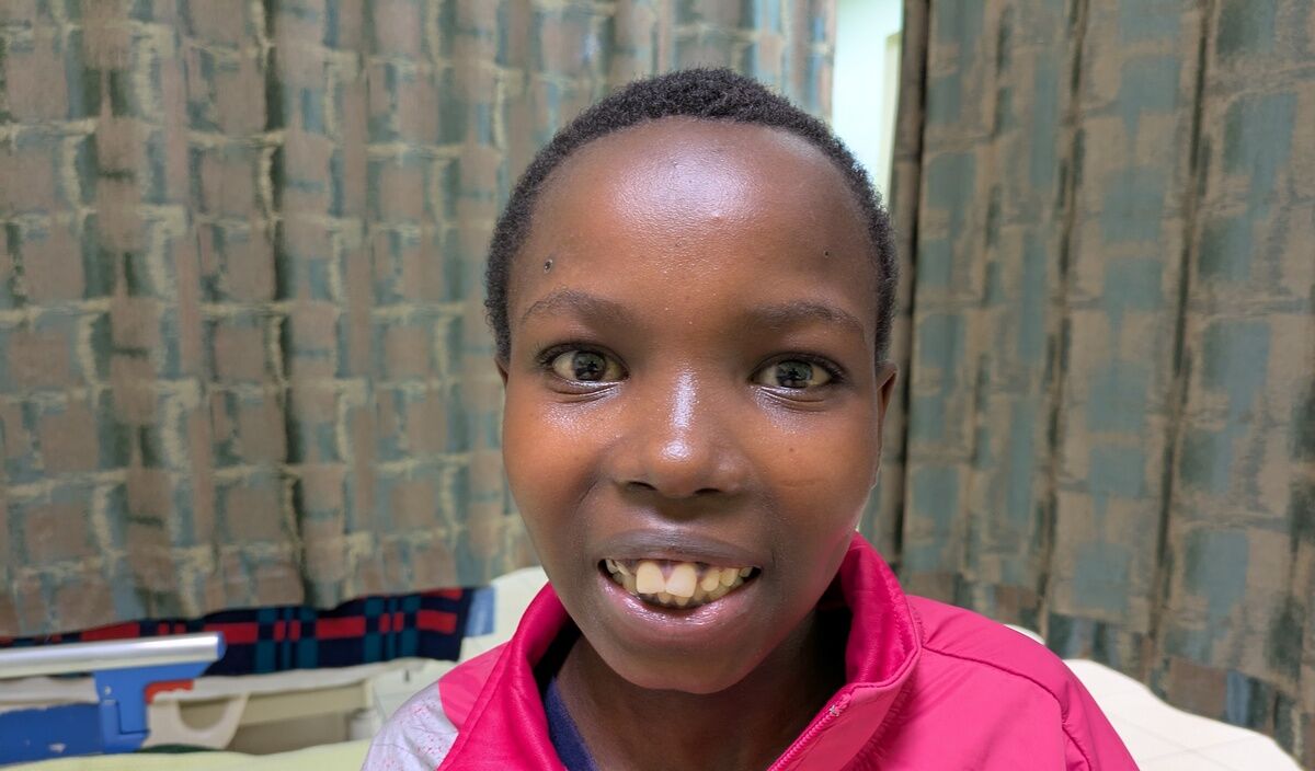 Photo of Jane post-operation