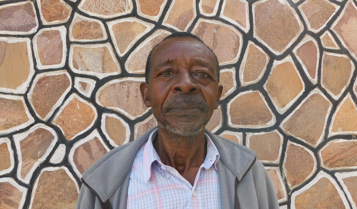 Photo of Benard post-operation