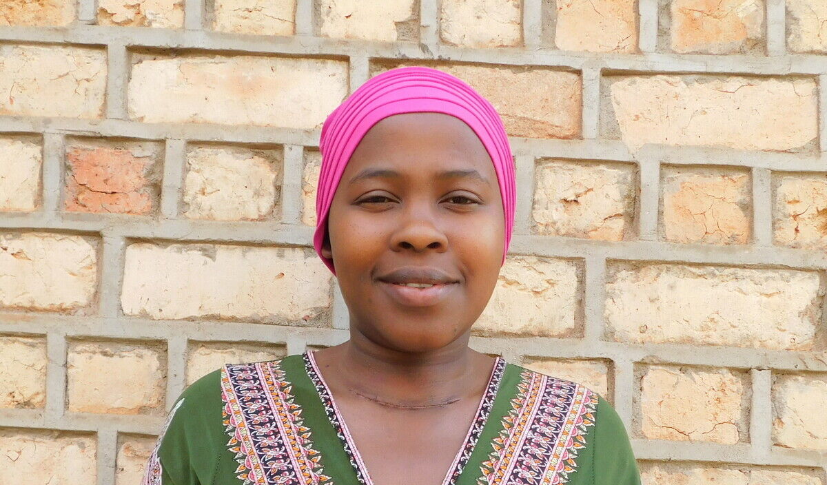 Photo of Rashidah post-operation