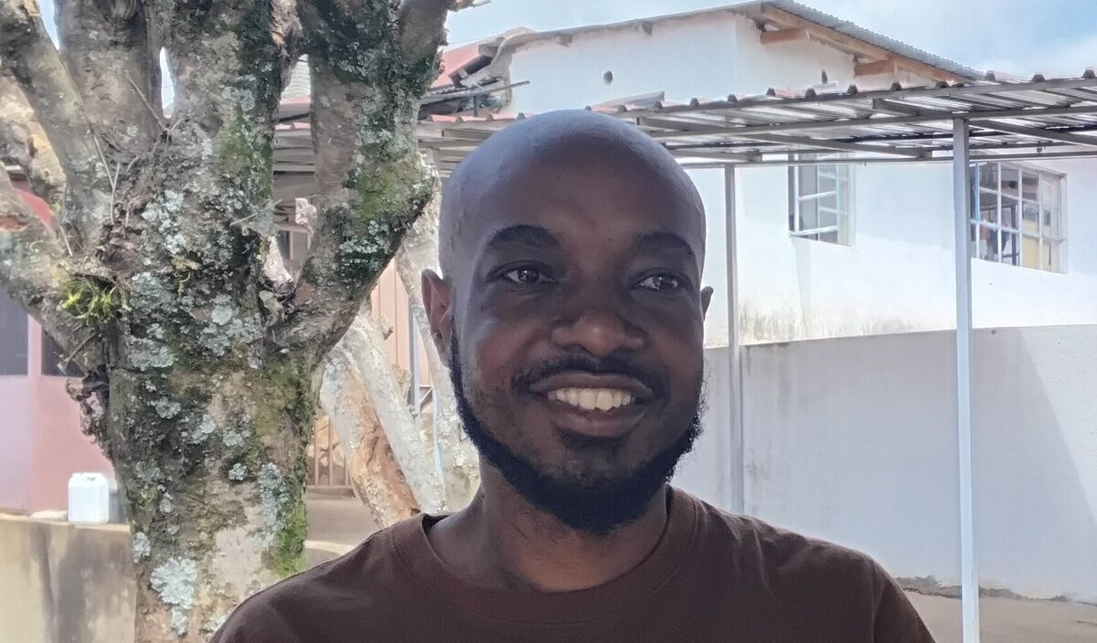 Photo of Kenneth post-operation