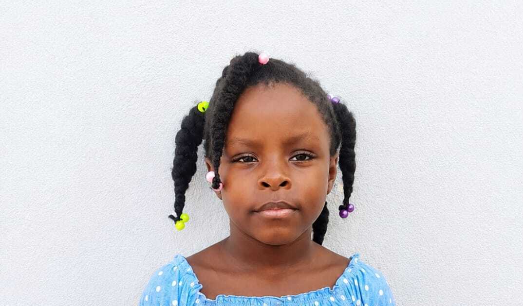 Photo of Zoe post-operation