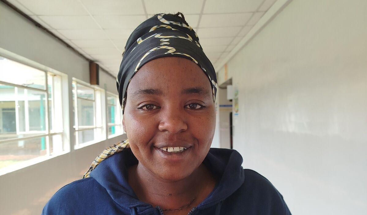 Photo of Veronicah post-operation