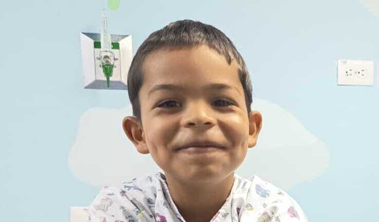 Photo of José post-operation