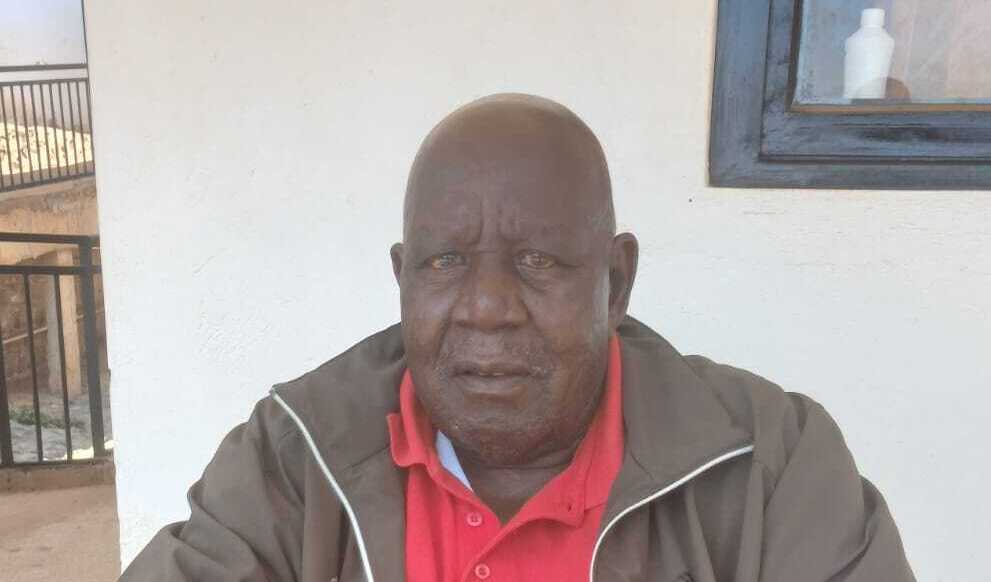 Photo of Ignatius post-operation