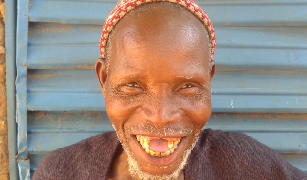 Photo of Baba post-operation