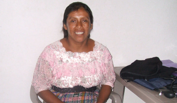 Photo of Francisca post-operation