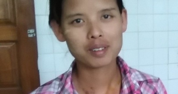 Photo of Khin Chit post-operation