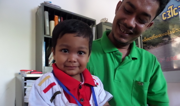 Photo of Phyo post-operation