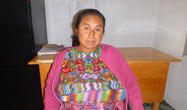 Photo of Francisca post-operation